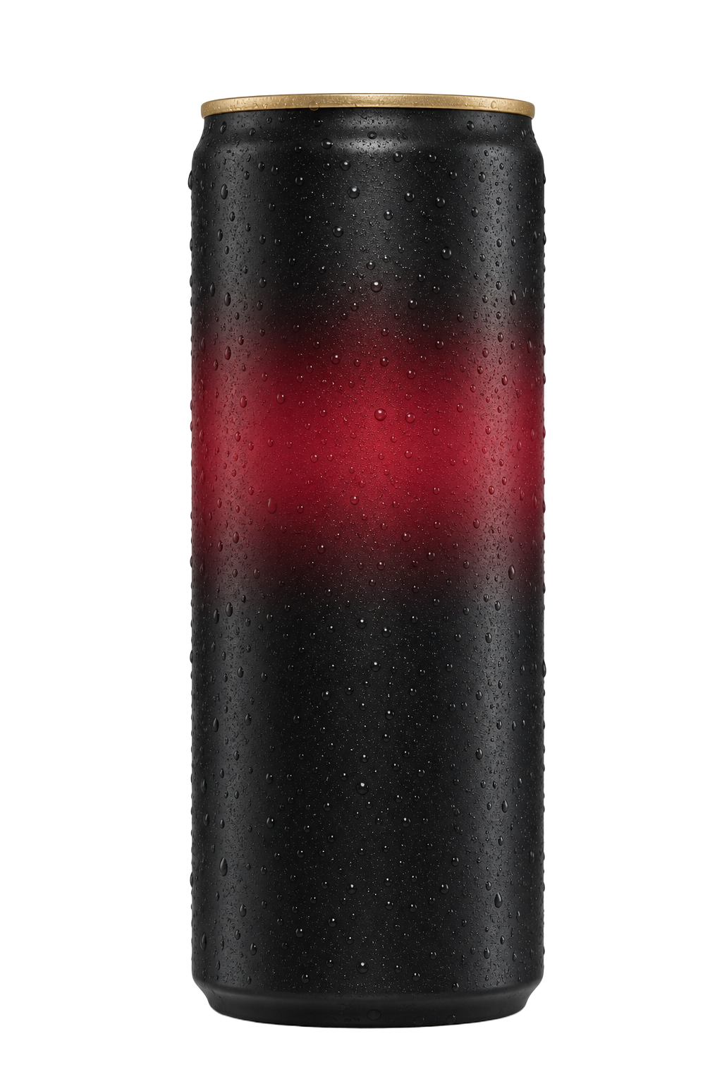 Strawberry — Strawberry daiquiri inspired cocktail in a matte black Drinks On Me can